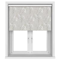 Willow Birch White Blackout Motorised