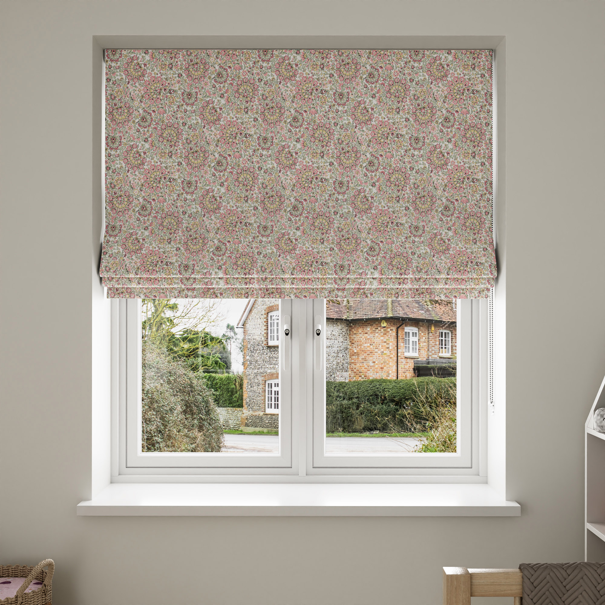 Laura Ashley Painswick Paisley Coral Pink
