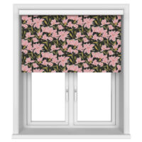 Azalea Pink Blackout Cassette Motorised