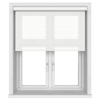 Voile White Cassette Motorised