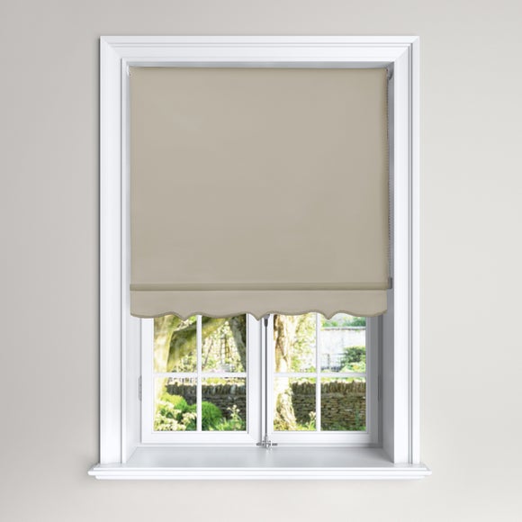 Scalloped Roller Blind