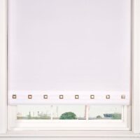 Square Eyelet Roller Blind