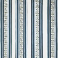 Prestigious Textiles Wyndley Embroidered Fabric Navy
