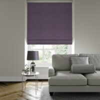 Tone Made to Measure Fire Retardant Roman Blind