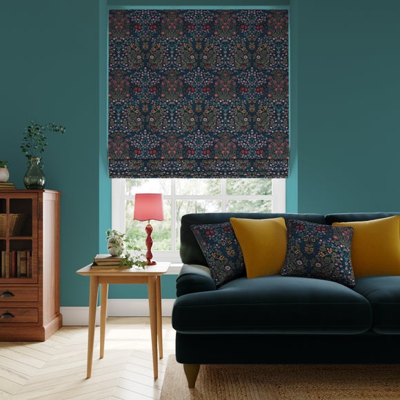 William Morris At Home Blackthorn Velvet Made to Measure Roman Blinds