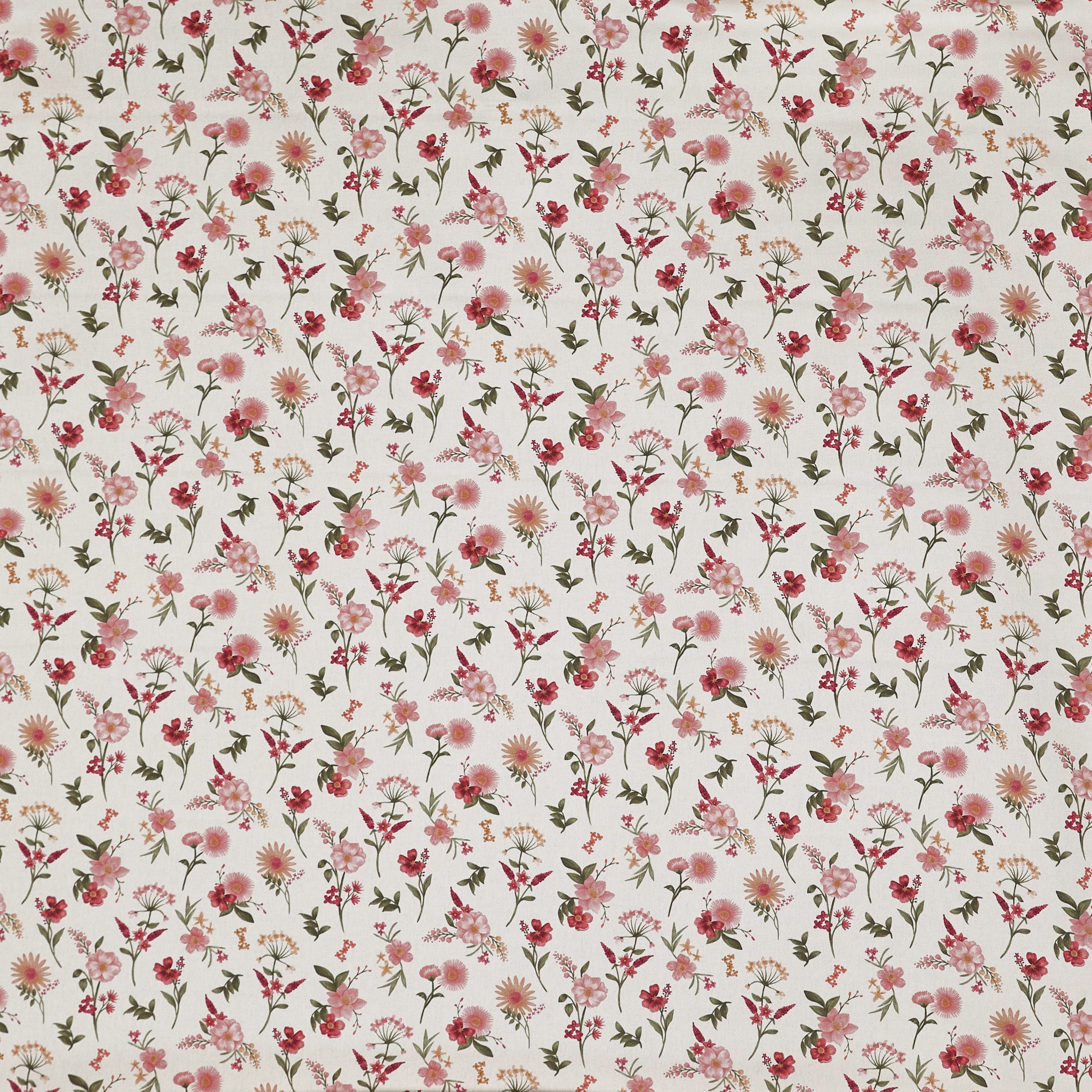 Prestigious Textiles Marigold Printed Fabric Rose