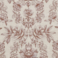 Prestigious Textiles Makassar Printed Fabric Marsala