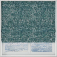 Arcadia Made to Measure Roman Blind Turquoise