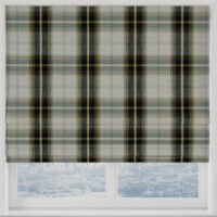 Balmoral Made to Measure Roman Blind Charcoal