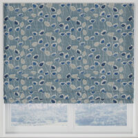 Clara Made to Measure Roman Blind Indigo