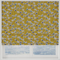 Clara Made to Measure Roman Blind Saffron