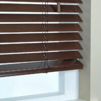 50mm Elementi Wooden Venetian Made To Measure Blind Auburn