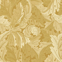 William Morris Acanthus Jacquard Fabric Gold