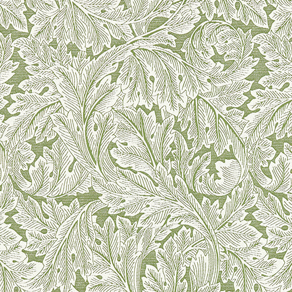 William Morris Acanthus Weave Fabric Sage