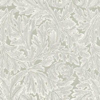 William Morris Acanthus Weave Fabric Slate