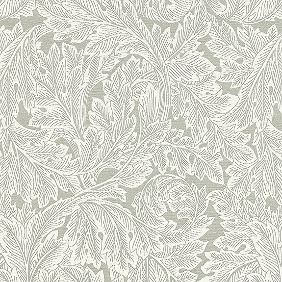 William Morris Acanthus Weave Fabric Slate