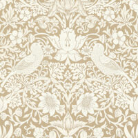 William Morris Strawberry Thief Jacquard Fabric Linen