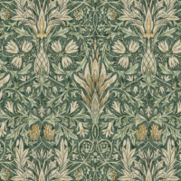 William Morris Snakeshead Digitally Printed Fabric Forest