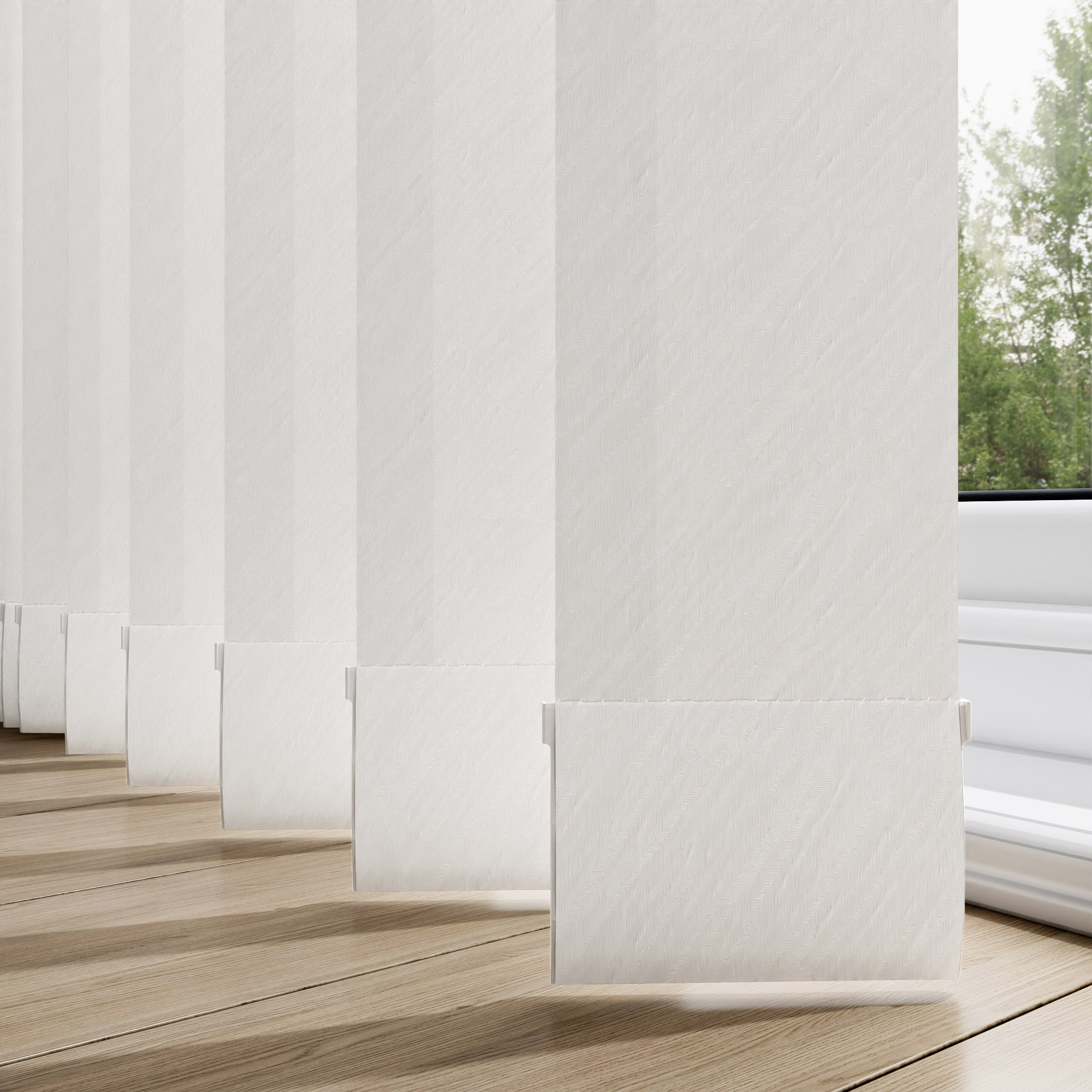 Amaris White Replacement Slats