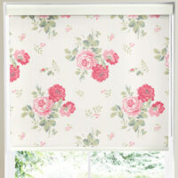 Cath Kidston Antique Rose Made to Measure Blackout Roller Blind Antique Rose Pink