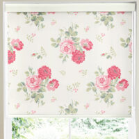 Cath Kidston Antique Rose Made to Measure Roller Blind Pink