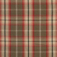 Balmoral Fabric Rosso