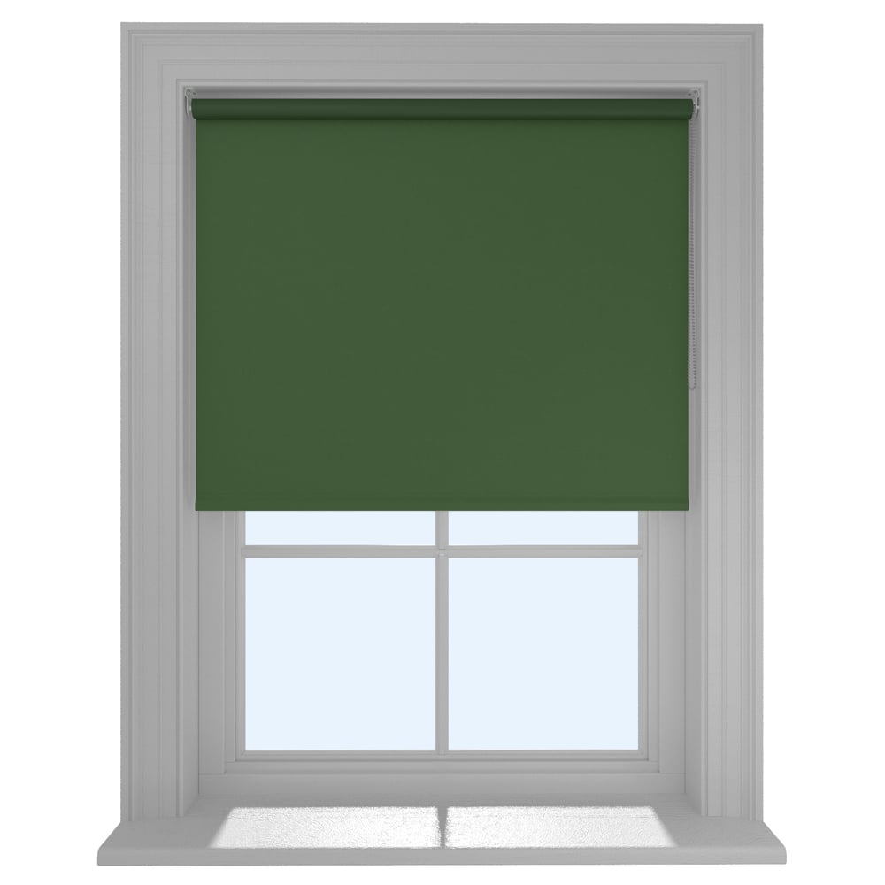 Palate Olive Green Roller Blind