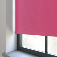 Amor Vibrant Pink Roller Blind