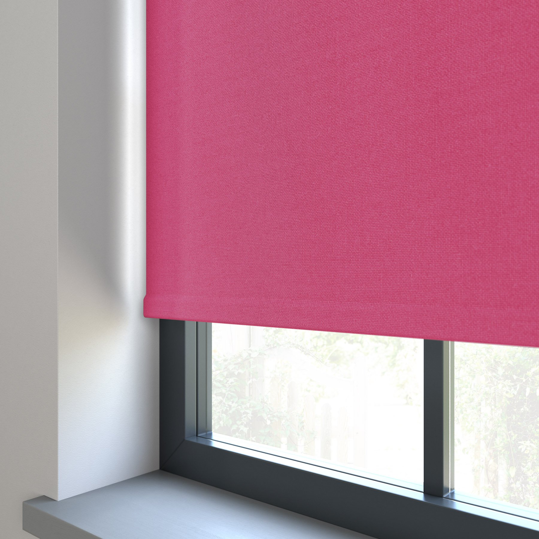 Amor Vibrant Pink Roller Blind