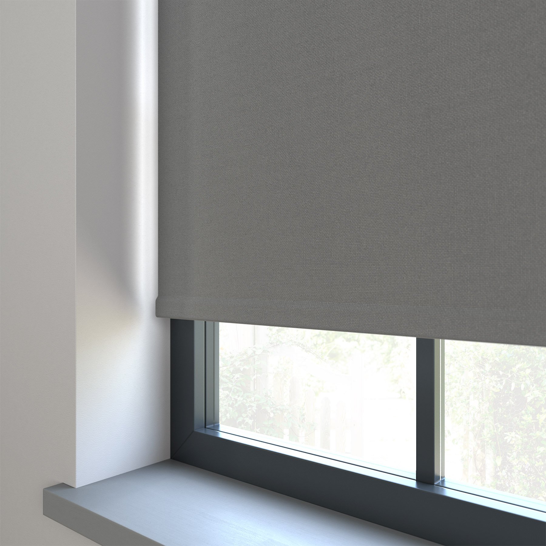 Amor Shark Grey Roller Blind