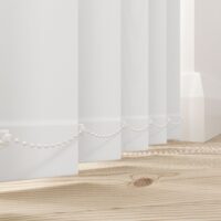 Amor White Lotus Vertical Blind