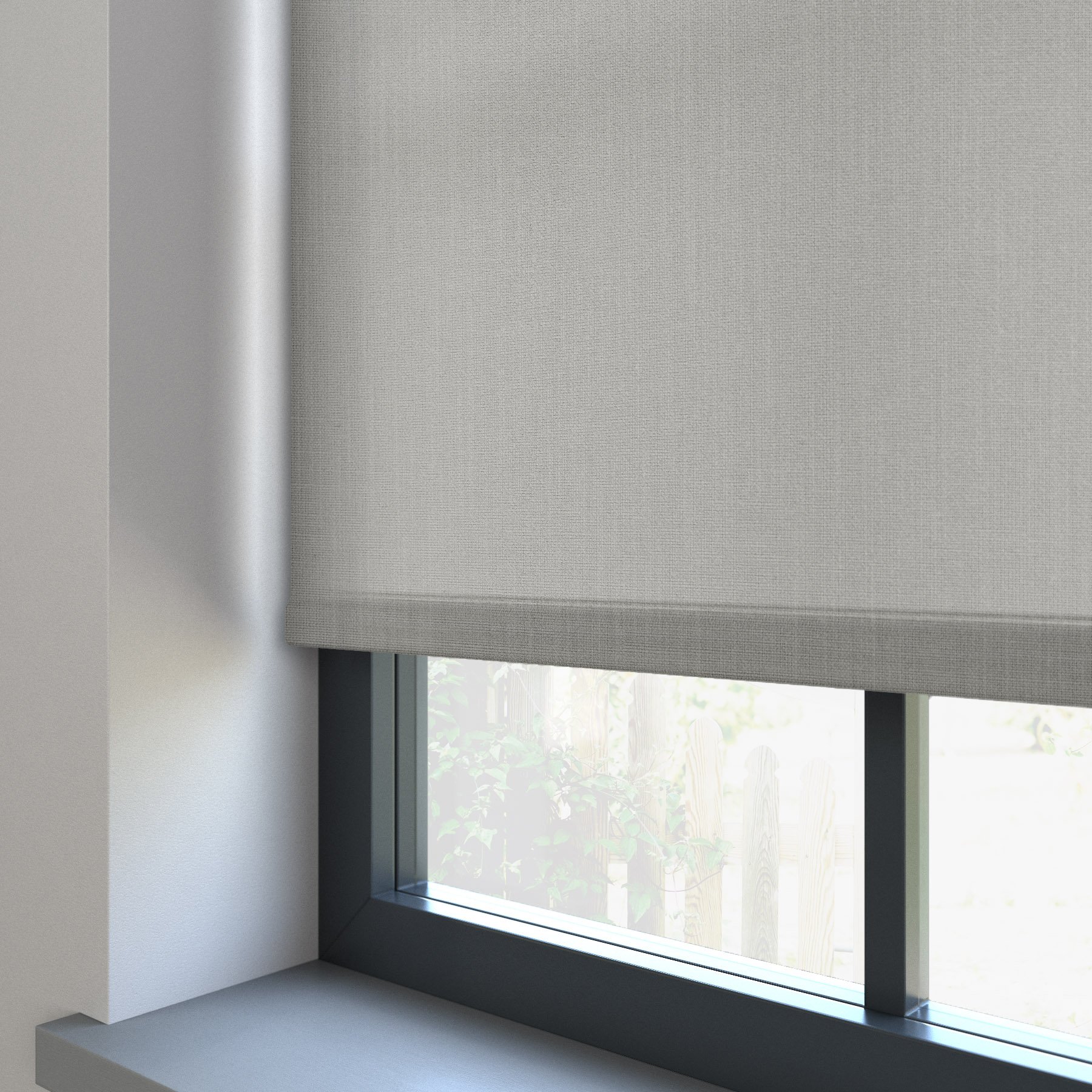 Woven Moon Roller Blind