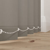 Woven Manatee Vertical Blind