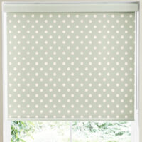 Cath Kidston Button Spot Made to Measure Roller Blind Aloe