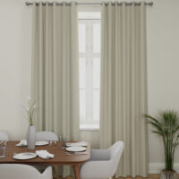 Clarence Velvet Made to Measure Curtain Pearl