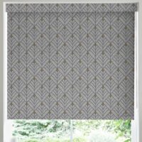 Solitaire Made to Measure Blackout Roller Blind Grey