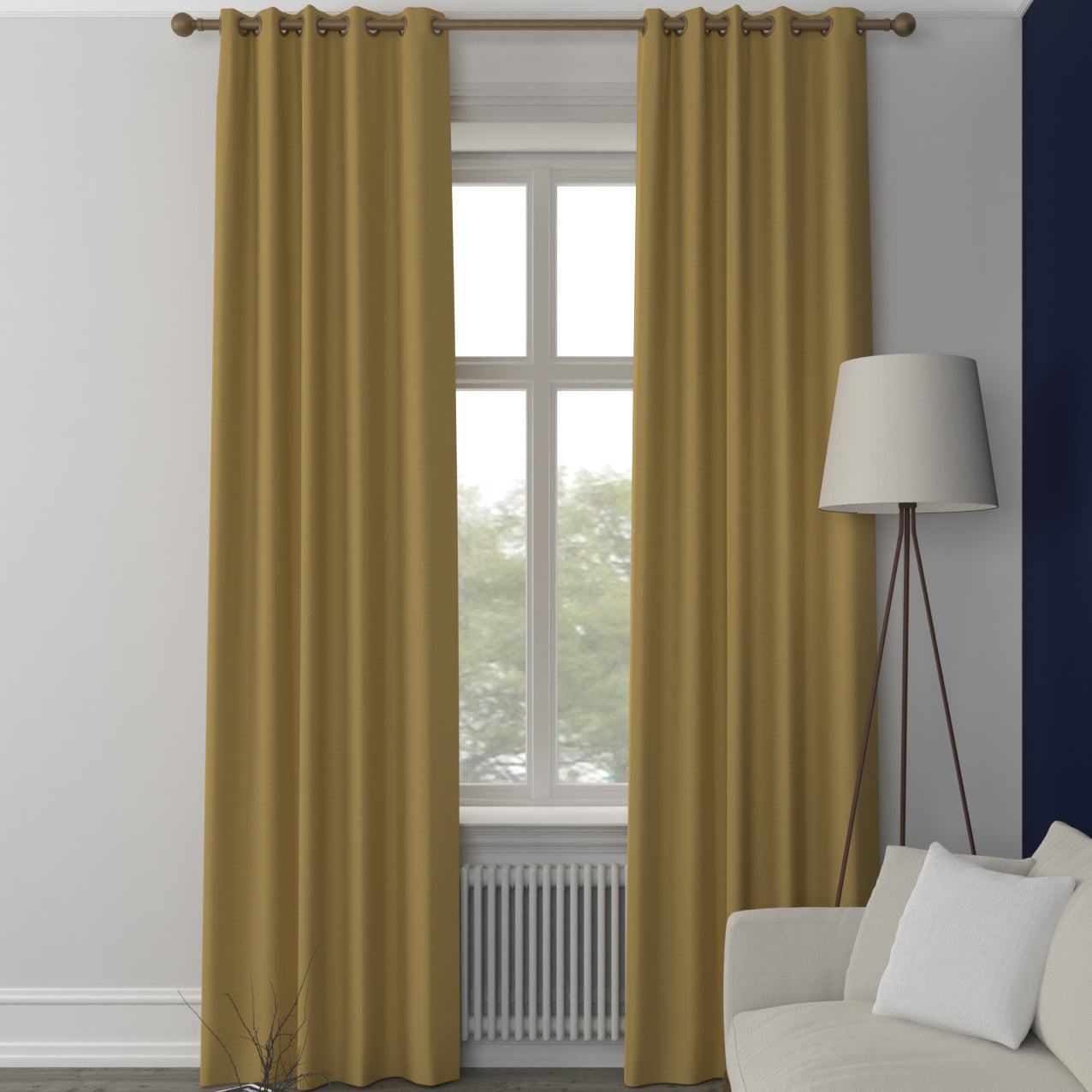Elvira Made to Measure Curtain Melon