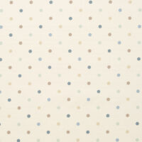 Clarke & Clarke Dotty Fabric Duckegg
