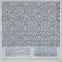Heathland Made to Measure Roman Blind Indigo