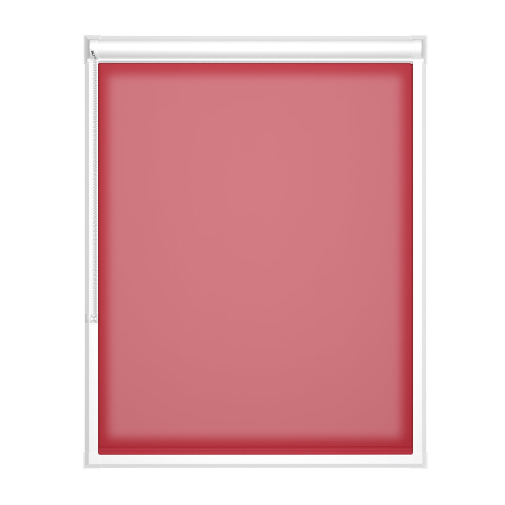 Burst Crimson Rose Perfect Fit Dimout Roller