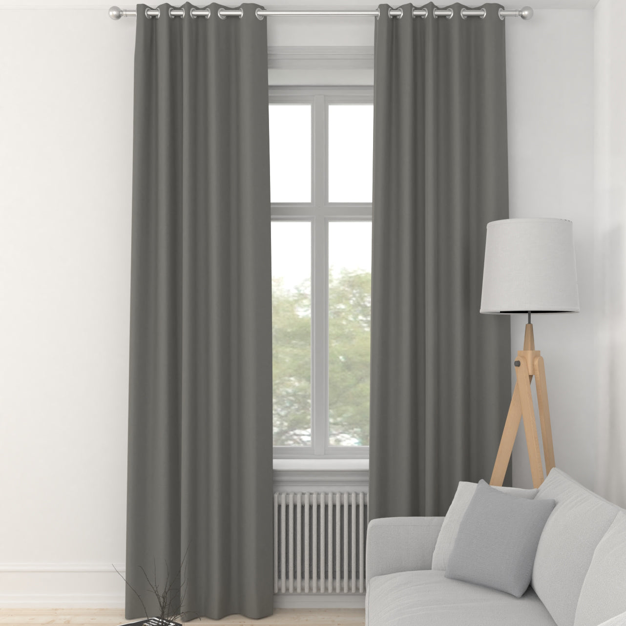Louis Made to Measure Curtain Battleship