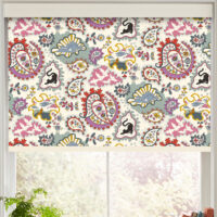 Cath Kidston Paisley Made to Measure Blackout Roller Blind Multi