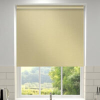 Primary Made to Measure Blackout Roller Blind Vintage Antique Cream