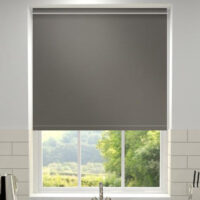 Primary Made to Measure Blackout Roller Blind Limestone Granite