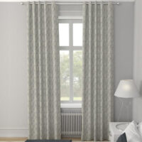 Rosa Made to Measure Curtain Grey