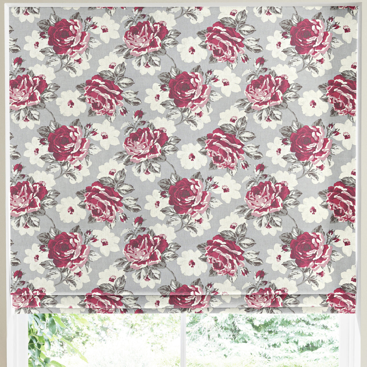 Cath Kidston Rose Bloom Made to Measure Roman Blind Multi