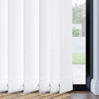 Vida White Vertical Blind