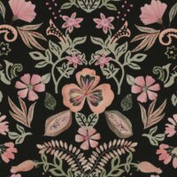 ANTE DECOR Skoll Fabric Black