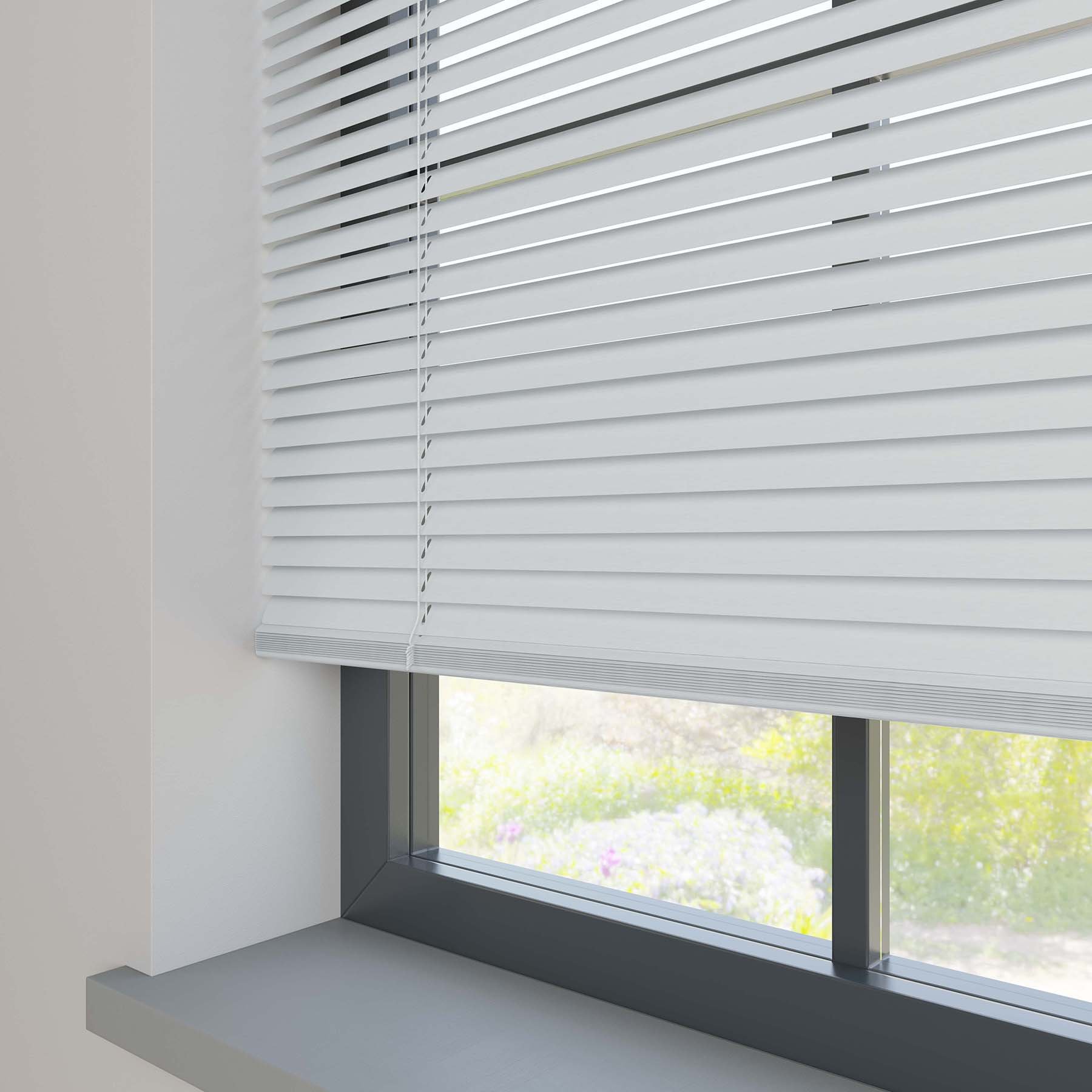 Brushed Alloy Aluminium Venetian