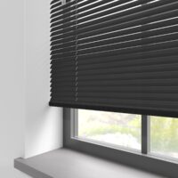Black Perfora Aluminium Venetian